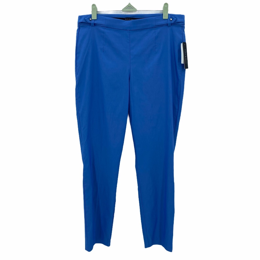 Violets & Roses- Tinsley Slim Straight Trouser- 12